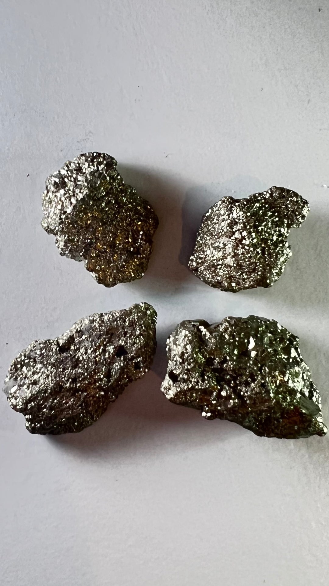 Pyrite Tumbles