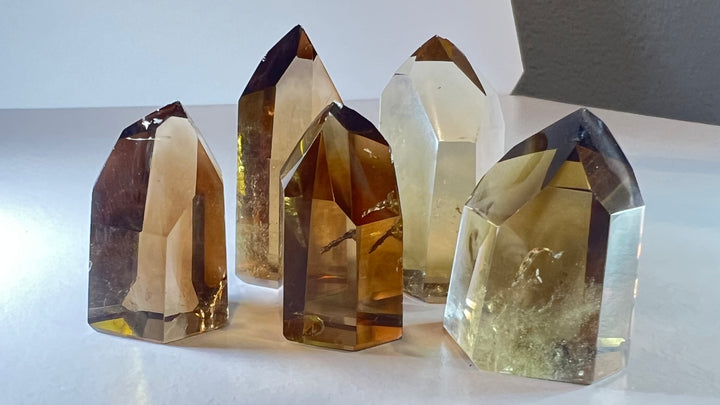 Smokey Citrine Tower