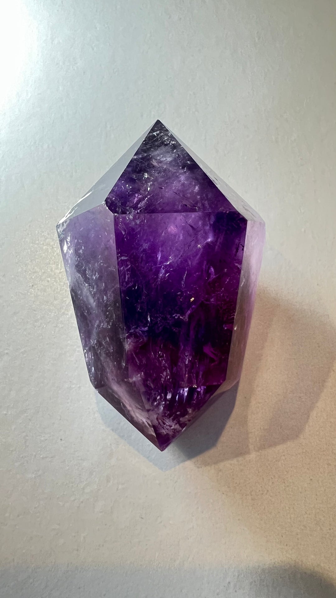Amethyst Double Points