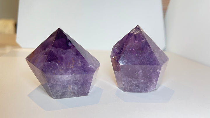Amethyst Dimond Points